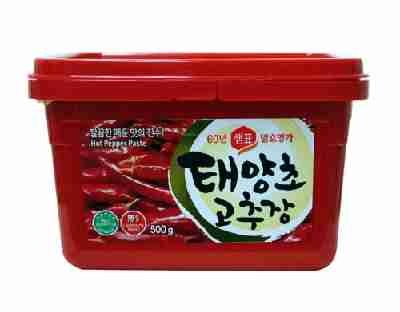 Sempio Paprika Paste, scharf, 3er Pack (3 x 500 g Packung)