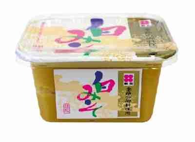 Shinjyo Miso Miso-Suppenpaste, hell, (Shiro Shiro Miso), 2er Pack (2 x 300 g Packung)