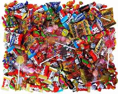 Süßigkeiten - Mix 210-teilig, für Kindergeburtstag mit 6 Kindern, 1er Pack (1 x 937g)