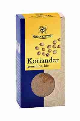 Sonnentor Koriander gemahlen, 1er Pack (1 x 40 g) - Bio