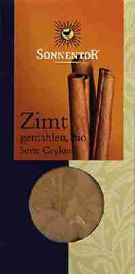 Sonnentor Zimt gemahlen (Sorte Ceylon), 1er Pack (1 x 40 g) - Bio