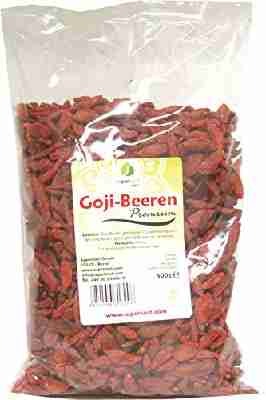 Superkost Premium Goji Beeren, getrocknet, Rückstandskontrolliert, Extra groß, 1er Pack (1 x 0.5 kg)