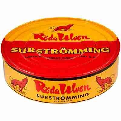Surströmming Röda Ulven 300g Dose (fermentierte Heringe)