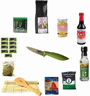 Sushipaket 20tlg. Sparen Sie! Starter Sushi Set sushiset Starterpaket Sushikit