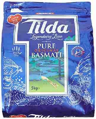 TILDA PURE BASMATI Basmatireis, 1er Pack (1 x 5 kg Packung)