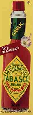 Tabasco Knoblauch, 3er Pack (3 x 60 ml)