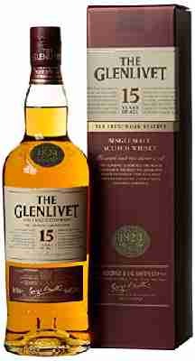 The Glenlivet 15 Jahre Single Malt Scotch Whisky (1 x 0.7 l)