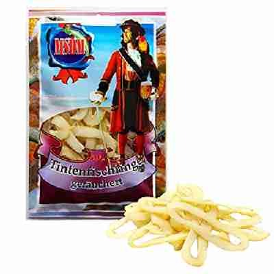 Tintenfisch Ringe Geräuchert