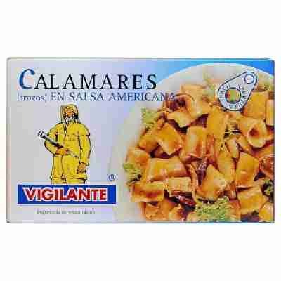 Tintenfisch (Stücke) in amerikanischer Soße / Calamar salsa americana - 115 gr