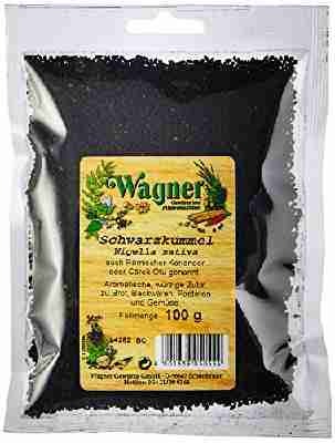 Wagner Gewürze Schwarzkümmel, 3er Pack (3 x 100 g)