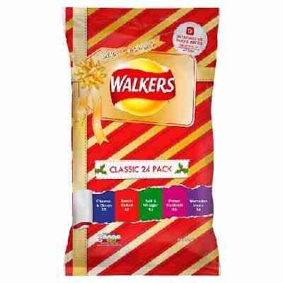 Walkers Chips Paket Classic Variety 24 x 25 g