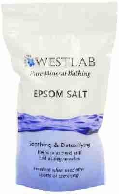 Westlab Epsom Salt Resealable Stand Up Pouch 1Kg