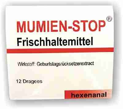 Witzige Kaugummis "MUMIEN-STOP"