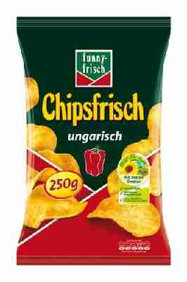 funny-frisch Chipsfrisch ungarisch, 5er Pack (5x 250 g)