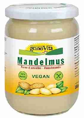 granoVita weißes Mandelmus, 550g