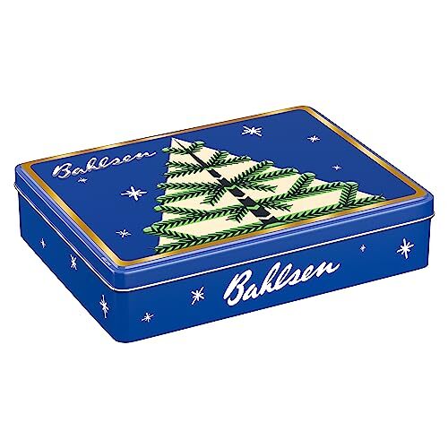Bahlsen Weihnachtsdose 2022 – 1er Pack – Mit Klassikern wie Lebkuchen und Zimtsternen (1 x 300 g)